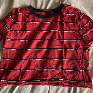 cute red striped shirt